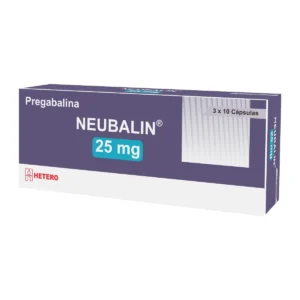 PREGABALINA 25MG CAPSULA NEUBALIN