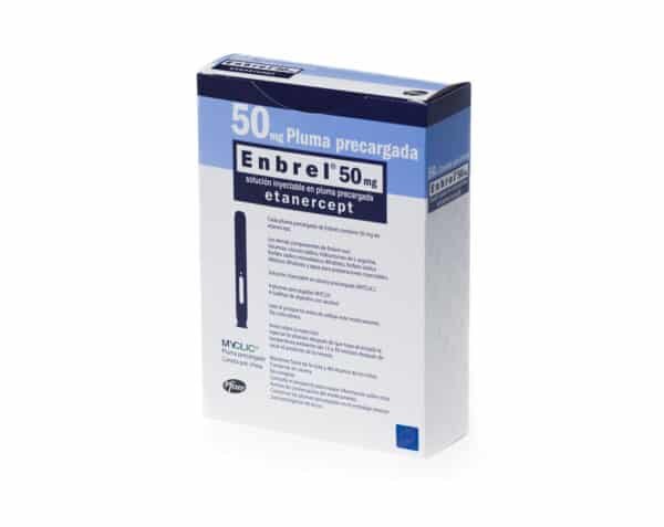 ETANERCEPT 50 MG (CARTUCHOS) SOLUCION INYECTABLE ENBREL