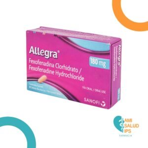 FEXOFENADINA 180MG TABLETA RECUBIERTA ALLEGRA