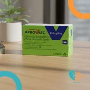 APROVASC IRBESARTAN 150MG, AMLODIPINO 5MG C*28 COMPRIMIDOS RECUBIERTOS SANOFI