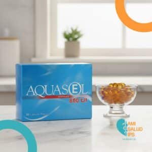 AQUASOL E VITAMINA E 800 UI (TOCOFEROL) C*30 CAPSULAS BLANDAS SIEGFRIED