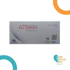 ATREON OMEPRAZOL 40MG POLVO LIOFILIZADO PARA SOLUCION INYECTABLE VIAL