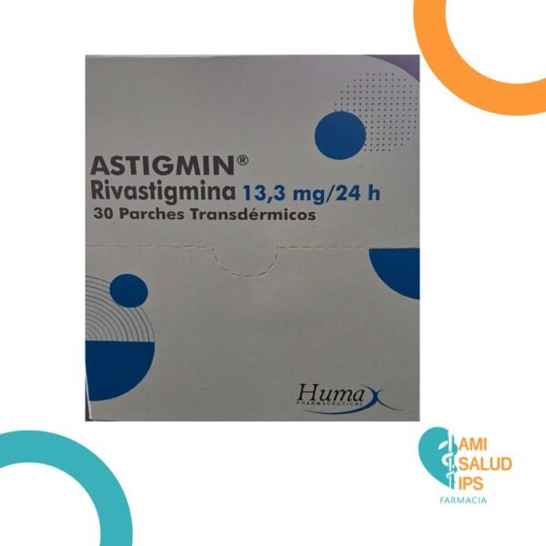 RIVASTIGMINA PARCHE TRANSDERMICO DE 27MG LIBERACION 13.3MG/24H PARCHE ASTIGMIN