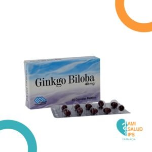 GINKGO BILOBA 40MG C*20 CAPSULAS BLANDAS COLMED