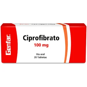 CIPROFIBRATO 100MG TABLETA GENFAR