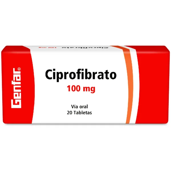 CIPROFIBRATO 100MG TABLETA GENFAR