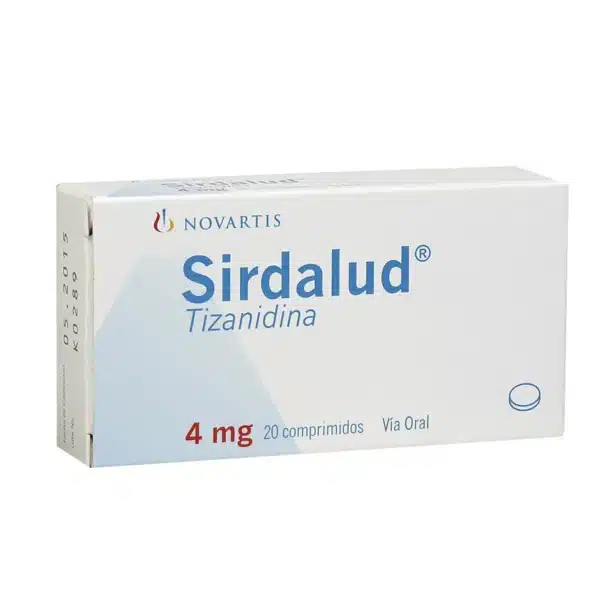 TIZANIDINA 4MG COMPRIMIDO SIRDALUD