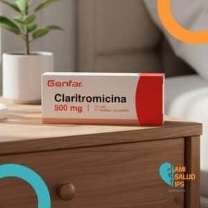 CLARITROMICINA 500MG C*10 TABLETAS RECUBIERTAS - GENFAR