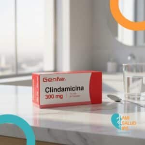 CLINDAMICINA 300MG C*24 CAPSULAS GENFAR