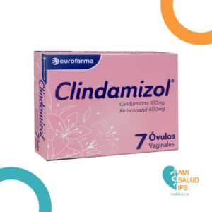 CLINDAMICINA 100MG + KETOCONAZOL 400MG OVULO VAGINAL CLINDAMIZOL
