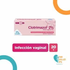 CLOTRIMAZOL 2% CREMA VAGINAL TUBO*20G COLMED