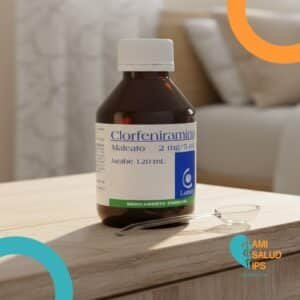 CLORFENIRAMINA MALEATO 2MG/5ML JARABE FRASCO*120ML LABINCO