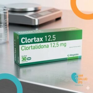 CLORTAX 12.5 CLORTALIDONA 12.5MG C*30 TABLETAS MEGALABS
