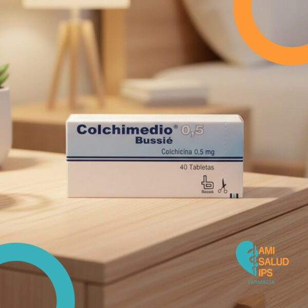 COLCHIMEDIO COLCHICINA 0.5MG C*40 TABLETAS – BUSSIE - FARMACIA AMI ...