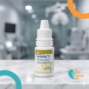 CORTIOFTAL F ACETATO DE PREDNISOLONA 1%, FENILEFRINA 0.12% SUSPENSION OFTALMICA FRASCO*5ML  - TECNOQUIMICAS
