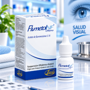 FLUMETOL NF OFTENO FLUOROMETALONA 0.1% SUSPENSION OFTALMICA FRASCO*5ML - SOPHIA