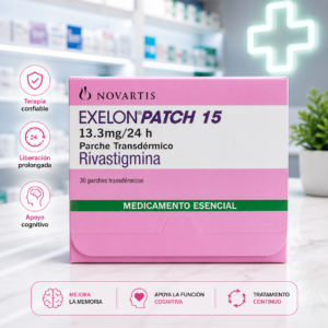EXELON PATCH 15 RIVASTIGMINA 27MG SISTEMA TRANSDERMICO C*30 PARCHES 13.3MG/24H BIOTOSCANA