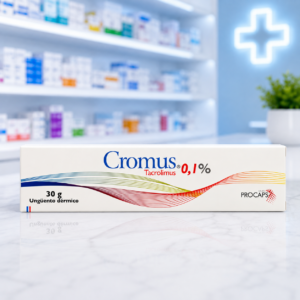 CROMUS TACROLIMUS 0.1% UNGÜENTO DERMICO TUB*30G PROCAPS