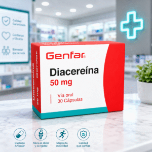 DIACEREINA 50MG C*30 CAPSULAS - GENFAR