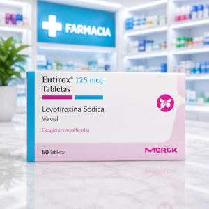 EUTIROX LEVOTIROXINA SODICA 125MCG C*50 TABLETAS MERCK