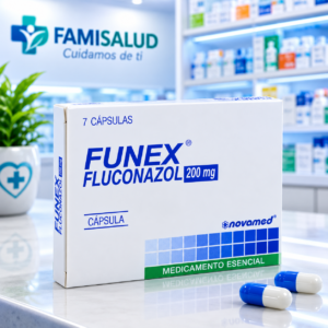 FUNEX FLUCONAZOL 200MG BLISTER * 7 CAPSULAS - NOVAMED