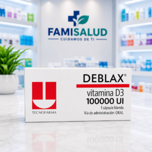 DEBLAX VITAMINA D3 100.000UI C*1 CAPSULA BLANDA ADIUM