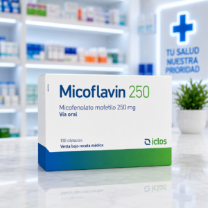 MICOFLAVIN MICOFENOLATO MOFETILO 250MG C*100 CAPSULAS - ICLOS
