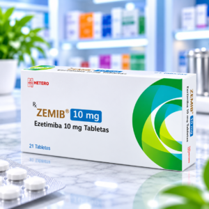 ZEMIB EZETIMIBA 10MG C*21 TABLETAS HETERO