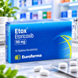 ETOX 90MG ETORICOXIB 90MG C*14 TABLETAS RECUBIERTAS - EUROFARMA