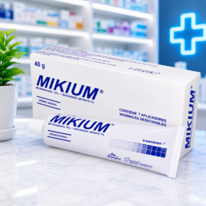 MIKIUM METRONIDAZOL 10% + ISOCONAZOL NITRATO 1% CREMA VAGINAL CON APLICADORES TUBO*40G NOVAMED