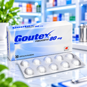 GOUTEX FEBUXOSTAT 80MG C*30 CAPSULAS BLANDAS PROCAPS