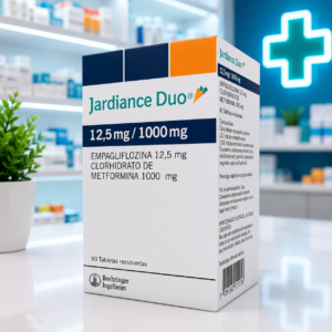 JARDIANCE DUO EMPAGLIFLOZINA 12.5MG, METFORMINA 1000MG C*60 TABLETAS RECUBIERTAS - BOEHRINGER
