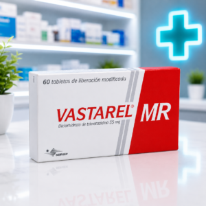 DICLORHIDRATO DE TRIMETAZIDINA 35MG TABLETAS DE LIBERACION MODIFICADA VASTAREL MR