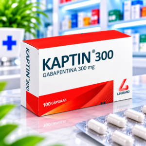 KAPTIN 300 GABAPENTINA 300MG C*100 CAPSULAS BLANDAS LEGRAND