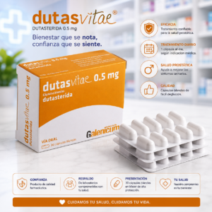 DUTASVITAE DUTASTERIDA 0.5MG C*30 CAPSULAS BLANDAS GALENICUM