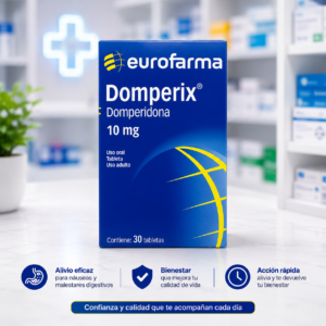 DOMPERIX DOMPERIDONA 10MG C*30 TABLETAS - EUROFARMA