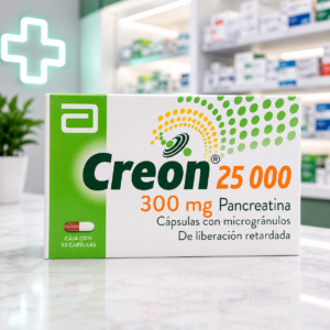 CREON 25 000 PANCREATINA 300MG C*50 CAPSULAS DE LIBERACION RETARDADA ABBOTT