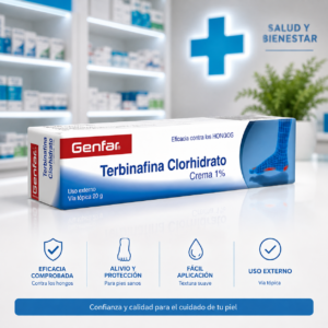 TERBINAFINA 1% CREMA TOPICA TUBO*20G - GENFAR