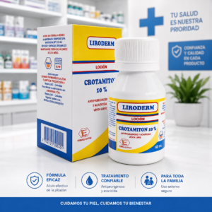 LIRODERM CROTAMITON 10% LOCION TOPICA FRASCO * 60ML LABQUIFAR