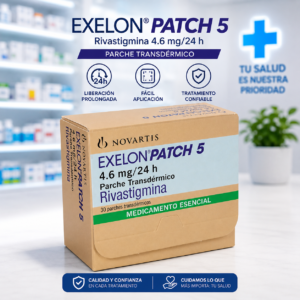 EXELON PATCH 5 (4.6MG/24H) RIVASTIGMINA 9MG SISTEMA TRANSDERMICO C*30 PARCHES BIOTOSCANA