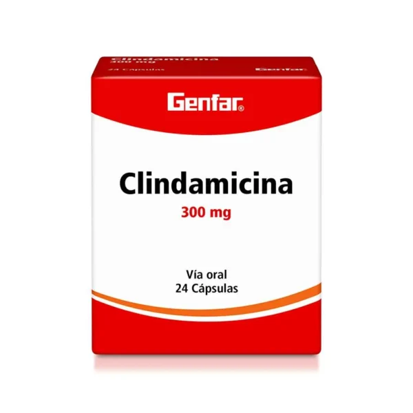 CLINDAMICINA 300MG CAPSULAS GENFAR