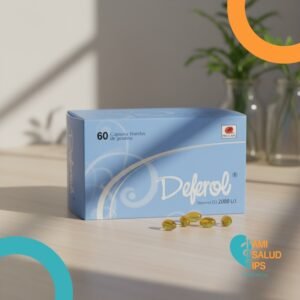DEFEROL VITAMINA D3 2000UI C*60 CAPSULAS BLANDAS DE GELATINA - PROCAPS