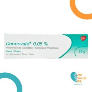 CLOBETASOL 0.05% CREMA TOPICA TUBO*30G DERMOVATE GSK