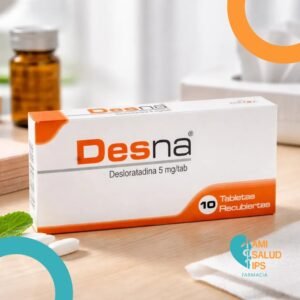 DESNA DESLORATADINA 5MG TABLETA RECUBIERTA NEVOX FARMA