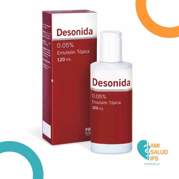 DESONIDA 0.05% EMULSION TOPICA FRASCO*120ML SIGFRIED