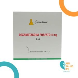 DEXAMETASONA FOSFATO 4MG/1ML SOLUCION INYECTABLE I.M/I.V FARMIONI