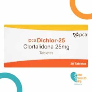 CLORTALIDONA 25MG TABLETA DICHLOR-25
