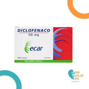 DICLOFENACO 50MG GRAGEAS ECAR