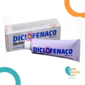 DICLOFENACO 1% GEL TOPICO TUBO*50G GENFAR