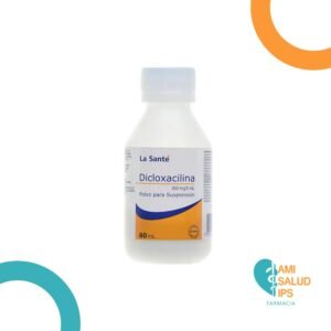 DICLOXACILINA 250MG/5ML POLVO PARA RECONSTITUIR FRASCO*80ML LA SANTE